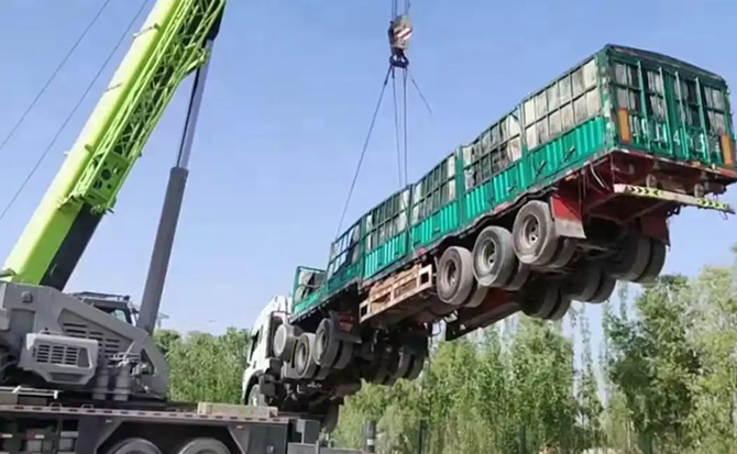 马山道路脱困救援案例